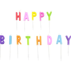 La Chaise Longue Célébration-BOUGIES HAPPY BIRTHDAY