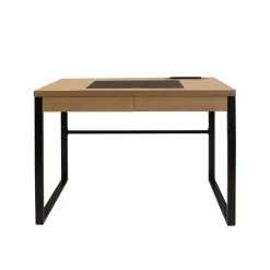La Chaise Longue Mobilier-BUREAU EN BOIS ET METAL