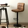 La Chaise Longue Mobilier-CHAISE DE BAR REGLABLE DOWNTOWN - Lot de 2