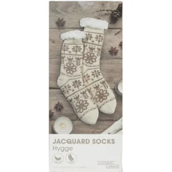 La Chaise Longue Cocoon-CHAUSSETTES JACQUARD HYGGE