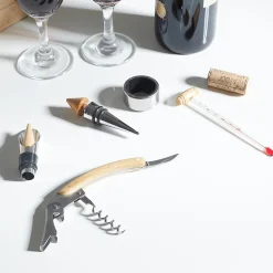 La Chaise Longue Vin & Champagne-COFFRET 5 ACCESSOIRES VIN MEILLEUR PAPA