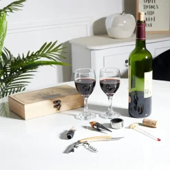 La Chaise Longue Vin & Champagne-COFFRET 5 ACCESSOIRES VIN MEILLEUR PAPA