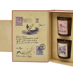 La Chaise Longue Senteurs-COFFRET DE 6 BOUGIES SENTEURS DU MONDE
