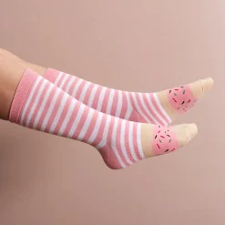 La Chaise Longue Mode-COFFRET DE 2 PAIRES DE CHAUSSETTES DONUT ASSORTIES