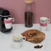 La Chaise Longue Thé & Café-COFFRET DE 4 TASSES A CAFE GRELUCHE MORUE
