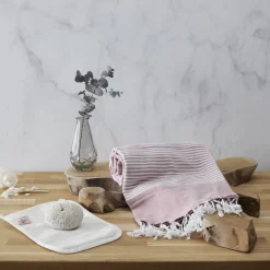 La Chaise Longue Beauté & Soin-COFFRET FOUTA BALI ROSE