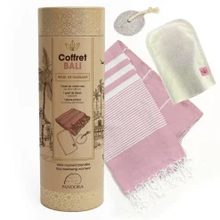 La Chaise Longue Beauté & Soin-COFFRET FOUTA BALI ROSE