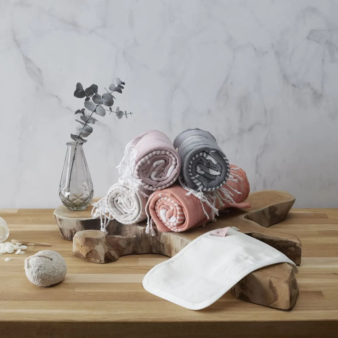 La Chaise Longue Beauté & Soin-COFFRET FOUTA BALI ROSE