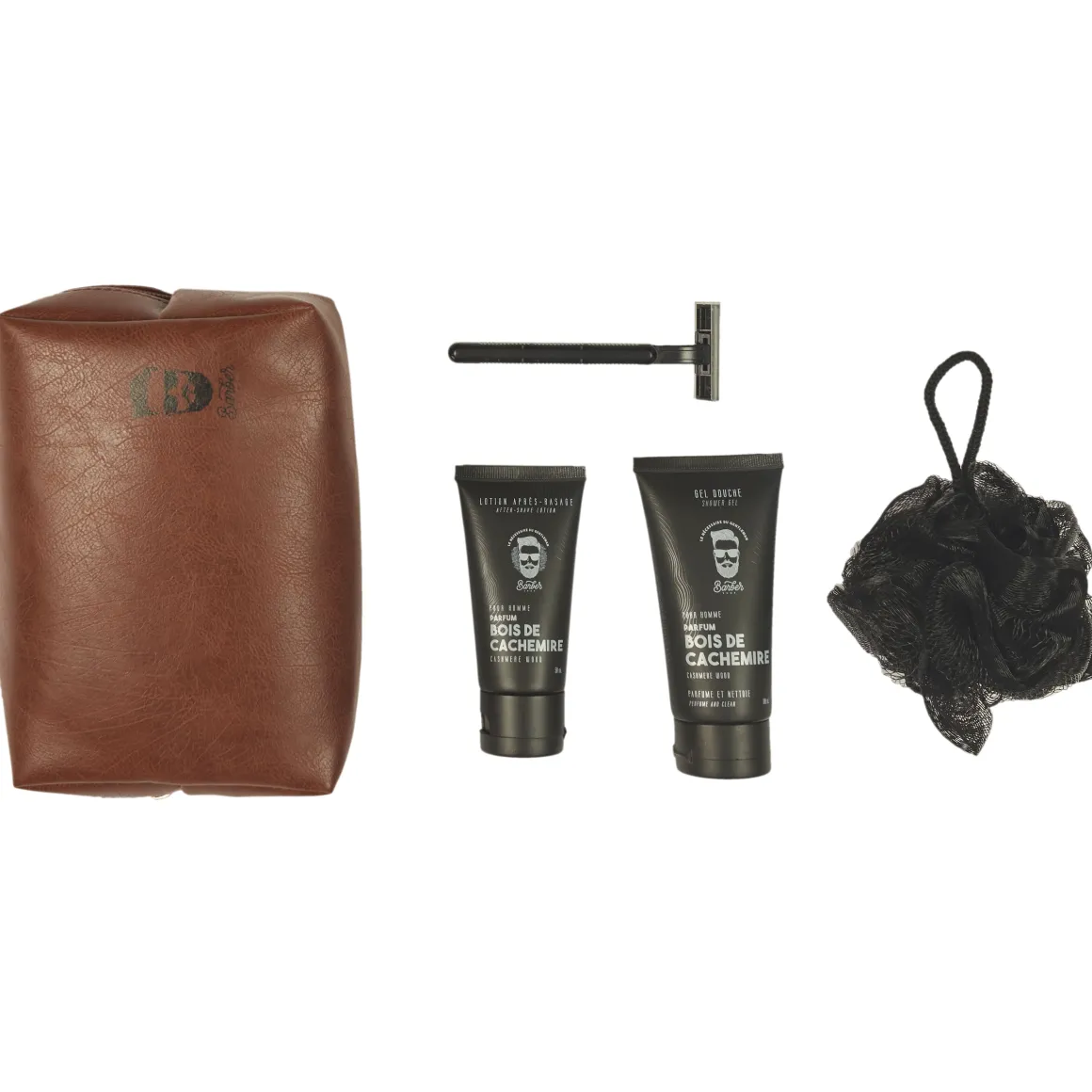 La Chaise Longue Beauté & Soin-COFFRET SOIN CORPS HOMME 5 PCS