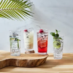 La Chaise Longue Boissons & Cocktails-COFFRET VERRES RECETTES COCKTAILS
