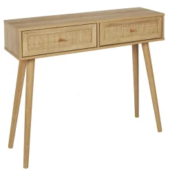 La Chaise Longue Mobilier-CONSOLE BALI 2 TIROIRS