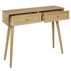 La Chaise Longue Mobilier-CONSOLE BALI 2 TIROIRS