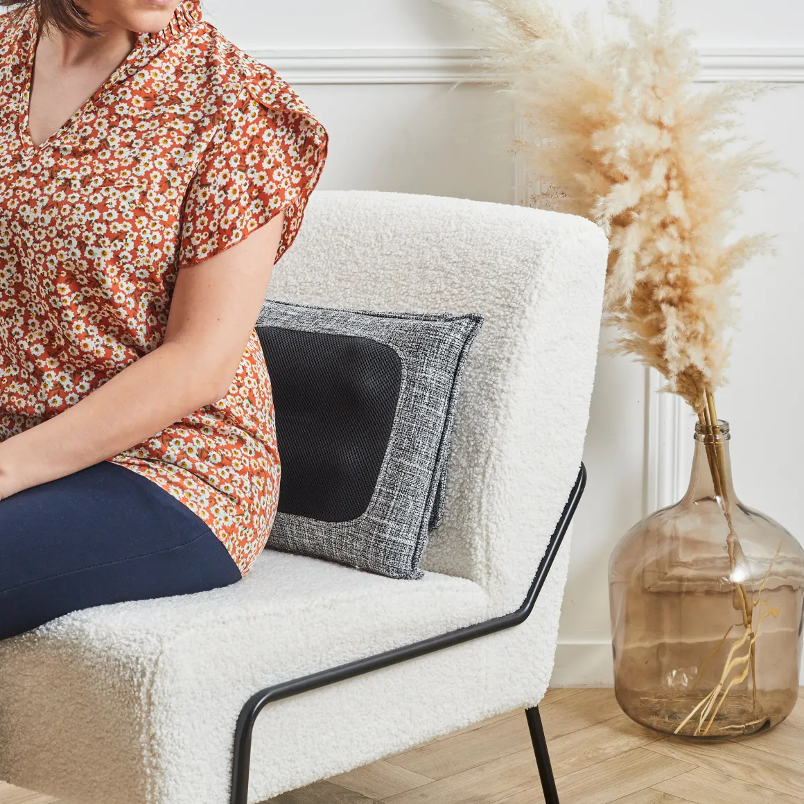 La Chaise Longue Massage & Relaxation|Cocoon-COUSSIN RELAXO TWEED