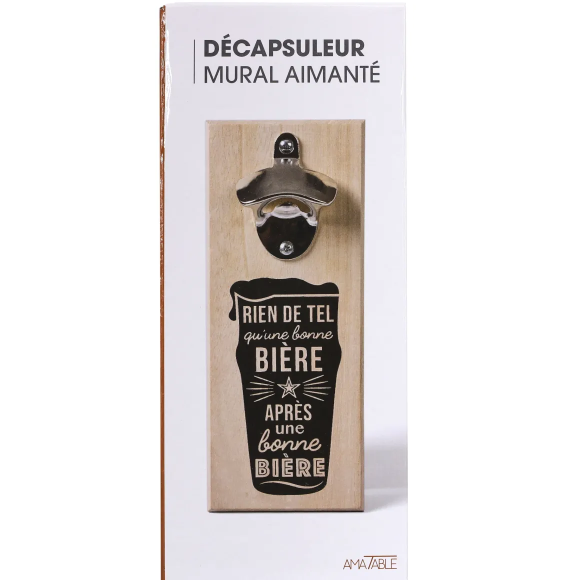 La Chaise Longue Boissons & Cocktails-DECAPSULEUR AIMANTE MURAL