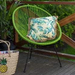 La Chaise Longue Mobilier-FAUTEUIL ACAPULCO TROPICAL GREEN