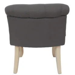 La Chaise Longue Mobilier-FAUTEUIL ELEONOR GRIS