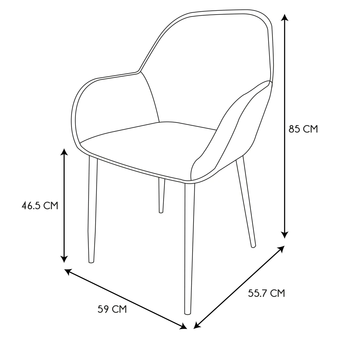 La Chaise Longue Mobilier-FAUTEUIL GIULIA JAUNE MOUTARDE VELOURS COTELE - Lot de 2
