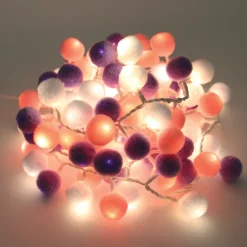 La Chaise Longue Déco Lumineuse|Déco-GUIRLANDE LUMINEUSE BOULES NORMA