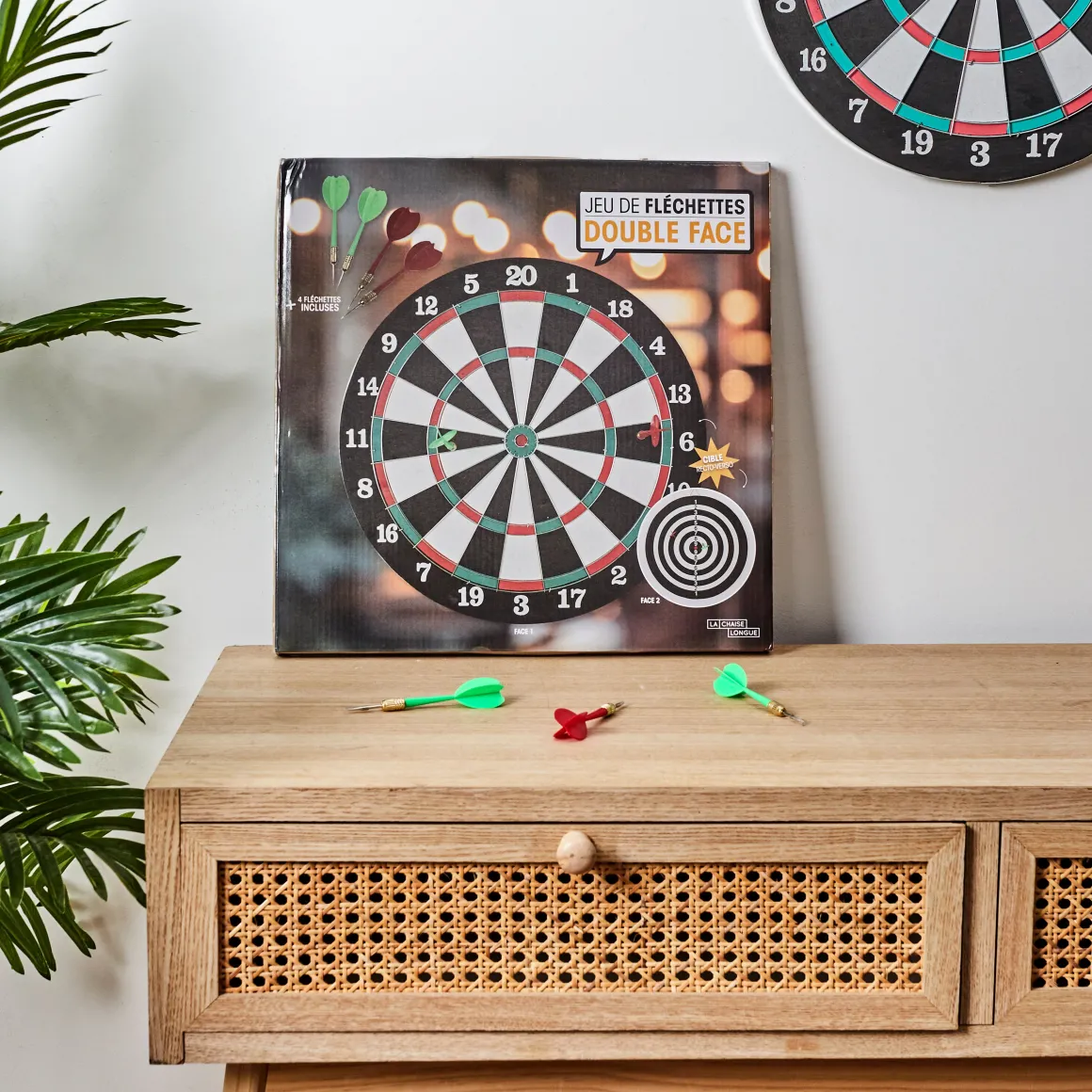 La Chaise Longue Jeux-JEU DE FLECHETTES 2 EN 1