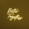 La Chaise Longue Déco Lumineuse|Déco-LAMPE EFFET NEON BETTER TOGETHER