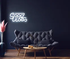 La Chaise Longue Déco Chambre|Déco-LAMPE EFFET NEON LED GOOD VIBES