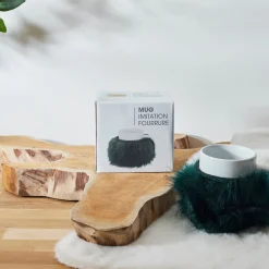La Chaise Longue Thé & Café-MUG FOURRURE AMOVIBLE SAPIN
