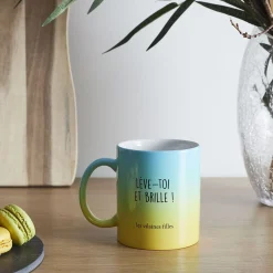 La Chaise Longue Thé & Café-MUG TIE & DYE LEVE TOI ET BRILLE