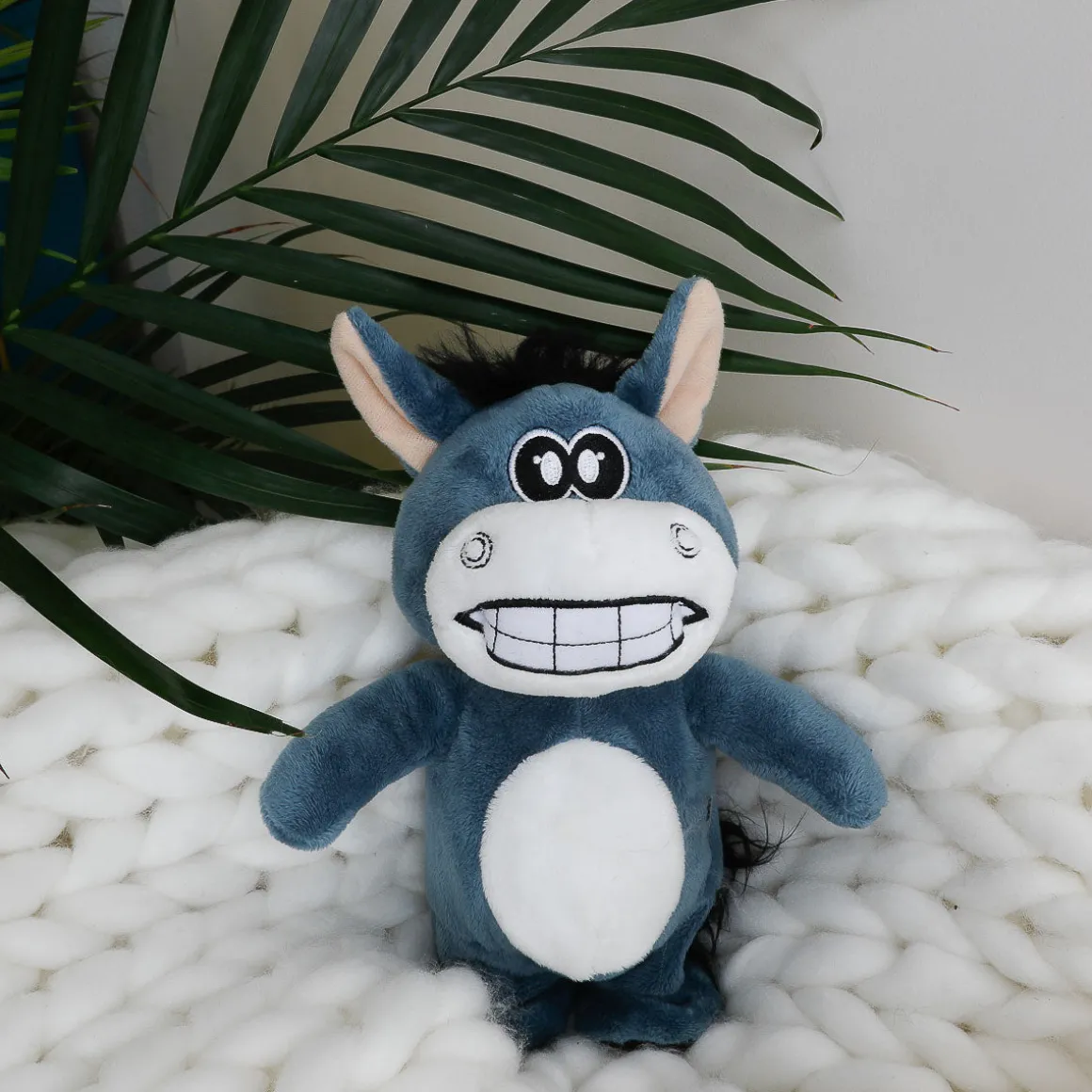 La Chaise Longue Déco Chambre|Déco-PELUCHE ANE PARLANTE
