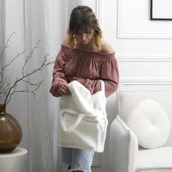 La Chaise Longue Cocoon-PLAID CABAS CALIN