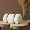La Chaise Longue Cocoon-PLAID HARNAIS IMITATION FOURRURE HYGGE