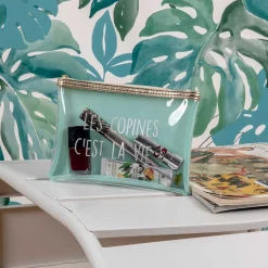 La Chaise Longue Sacs & Pochettes-POCHETTE TRANSPARENTE LES COPINES