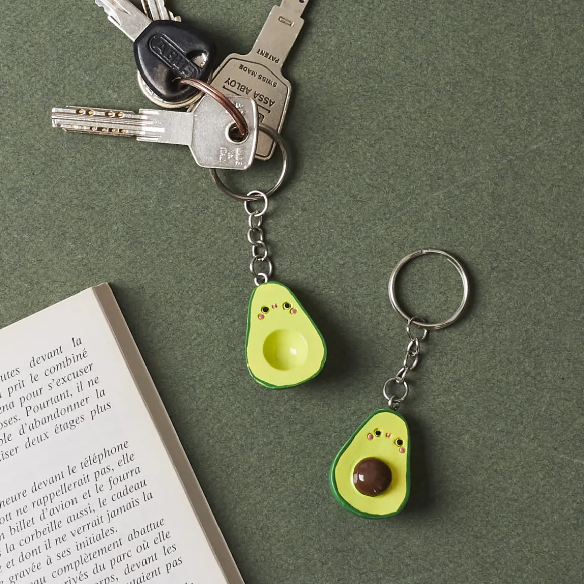La Chaise Longue Accessoires-PORTE CLES DUO AVOCAT