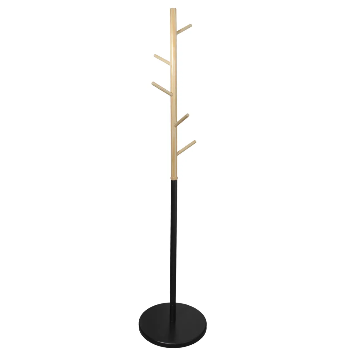 La Chaise Longue Mobilier-PORTE MANTEAU MIKO NOIR
