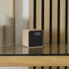 La Chaise Longue Horloge & Réveil-REVEIL LED HAUT PARLEUR WOODY