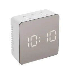 La Chaise Longue Horloge & Réveil-REVEIL MIROIR LED SQUARE