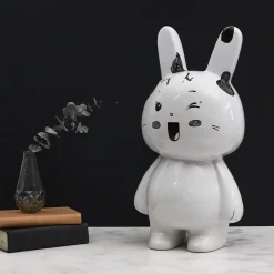 La Chaise Longue Déco-SCULPTURE CRAZY BUNNY PERSONNALISABLE
