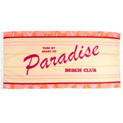 La Chaise Longue Piscine & Plage-SERVIETTE DE PLAGE PARADISE