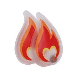 La Chaise Longue Cocoon-SET DE 2 CHAUFFERETTES FLAMME