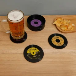 La Chaise Longue Boissons & Cocktails-SET DE 6 DESSOUS DE VERRE VINYLES