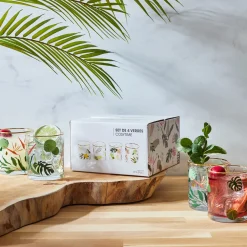 La Chaise Longue Boissons & Cocktails-SET DE 4 VERRES COSYTIME