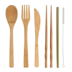 La Chaise Longue Pique-nique & Barbecue|Accessoires-SET DE COUVERTS GO GREEN