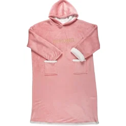 La Chaise Longue Cocoon-SWEAT PLAID BOMBASSE ROSE