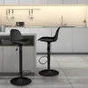 La Chaise Longue Mobilier-TABOURET DE BAR ISAK NOIR - Lot de 2