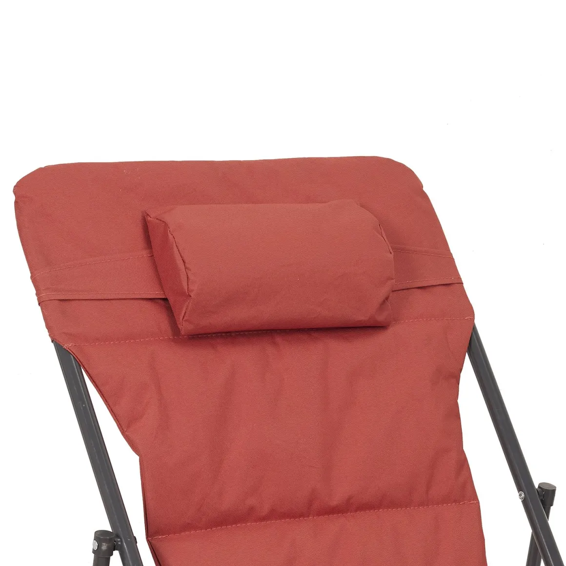 La Chaise Longue Mobilier-TRANSAT PLIABLE CORFOU TERRACOTTA