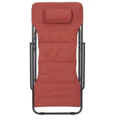 La Chaise Longue Mobilier-TRANSAT PLIABLE CORFOU TERRACOTTA