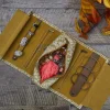 La Chaise Longue Sacs & Pochettes-TROUSSE A BIJOUX FLOWER POWER