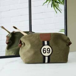 La Chaise Longue Sacs & Pochettes-TROUSSE DE TOILETTE SPRINT 69 KAKI
