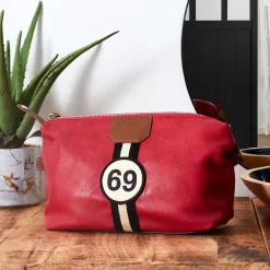 La Chaise Longue Sacs & Pochettes-TROUSSE DE TOILETTE SPRINT 69 DEEP RED EDITION
