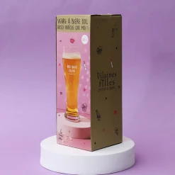 La Chaise Longue Pique-nique & Barbecue-VERRE A BIERE AUSSI FRAICHE QUE MOI