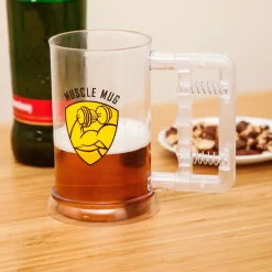 La Chaise Longue Pique-nique & Barbecue|Boissons & Cocktails-VERRE A BIERE MUSCULATION